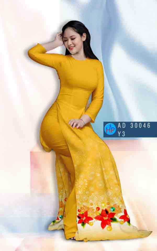 Vải áo dài Giáng Sinh AD 30046 4 vai-ao-dai-giang-sinh-ad-30046