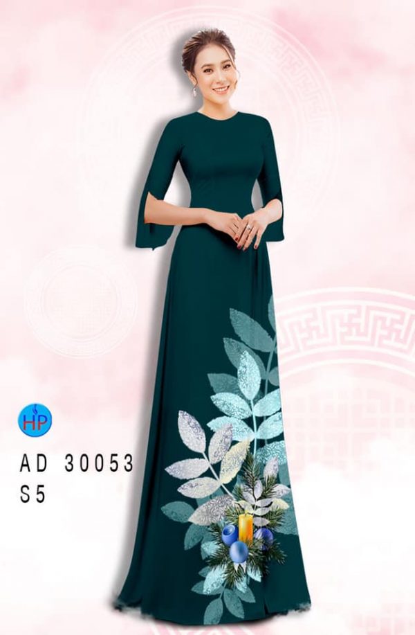 Vải áo dài Giáng Sinh AD 30053 2 vai-ao-dai-giang-sinh-ad-30053