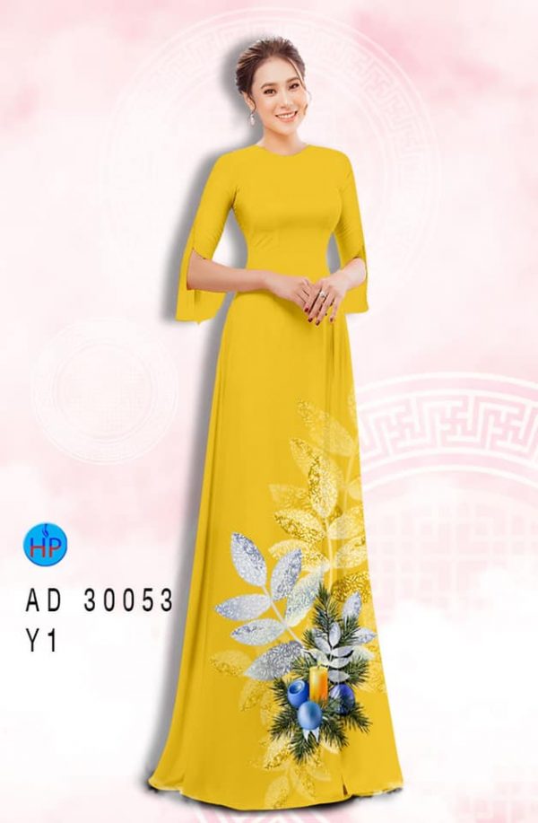 Vải áo dài Giáng Sinh AD 30053 1 vai-ao-dai-giang-sinh-ad-30053