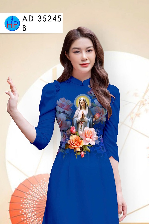 Vải áo dài Giáng Sinh AD 35245 2 vai-ao-dai-giang-sinh-ad-35245
