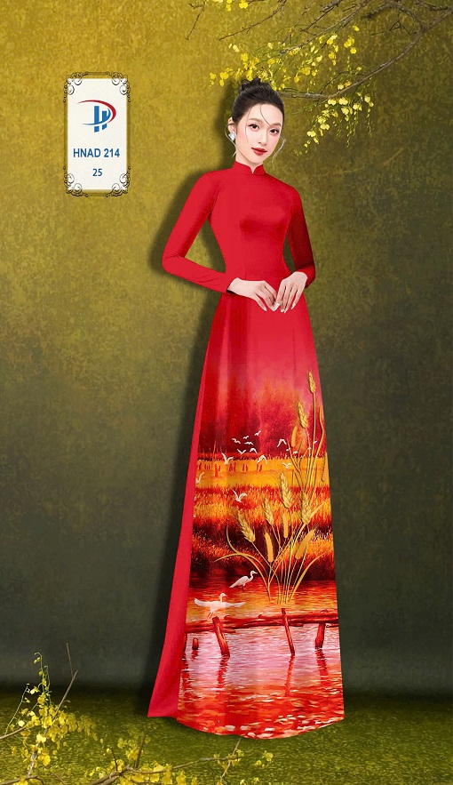 Vải áo dài Hoa Cỏ HNAD 214 2 vai-ao-dai-hoa-co-hnad-214