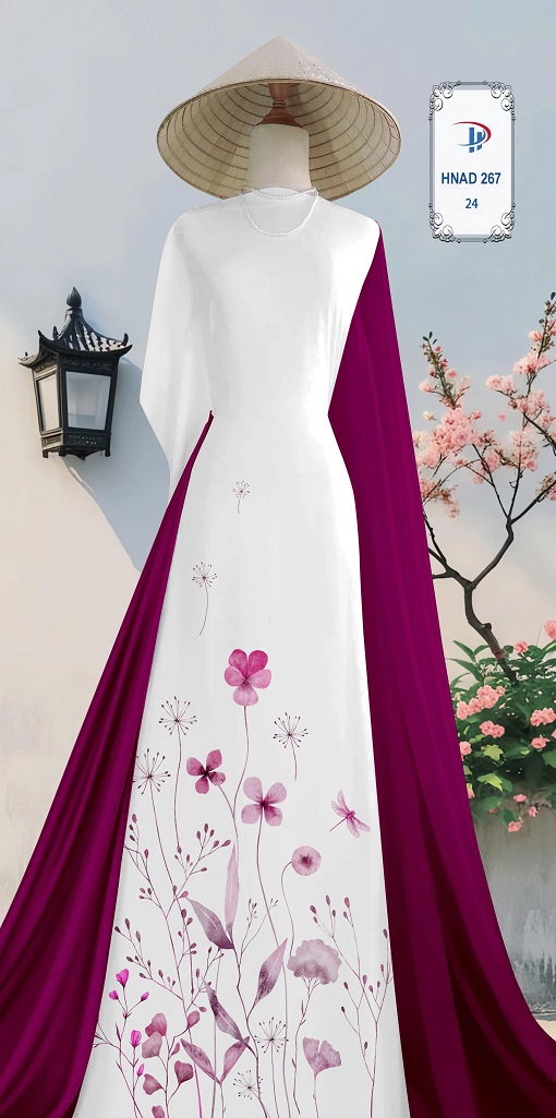 Vải áo dài Hoa Cỏ HNAD 267 3 vai-ao-dai-hoa-co-hnad-267