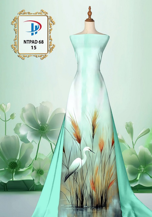 Vải áo dài Hoa Cỏ NTPAD 68 1 vai-ao-dai-hoa-co-ntpad-68