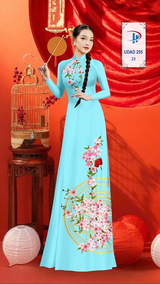 Vải áo dài Hoa Đào UDAD 255 3 vai-ao-dai-hoa-dao-udad-255